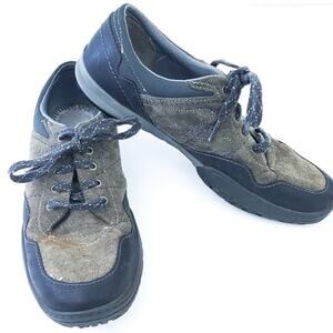 Merrell Albany Lace Granite Trail Shoe Gray Suede J42282 Womens Size 10